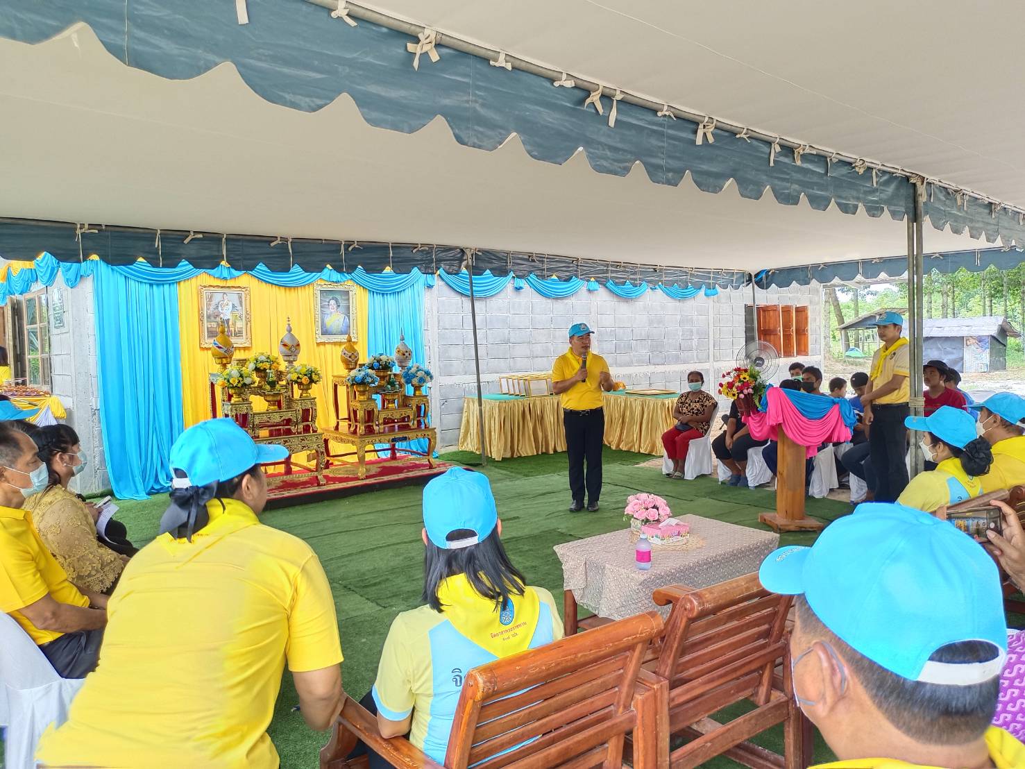 ศจพ.จ.ระยอง ร่วมกับ ศจพ.อ.นิคมพัฒนา ขับเคลื่อนกิจกรรมเฉลิมพระเกียรติสมเด็จพระนางเจ้าสิริกิติ์ พระบรมราชินีนาถ พระบรมราชชนนีพันปีหลวง 12 สิงหาคม 2566 เนื่องในโอกาสมหามงคลเฉลิมพระชนมพรรษา 91 พรรษา (จิตอาสามอบบ้านผู้ยากไร้)