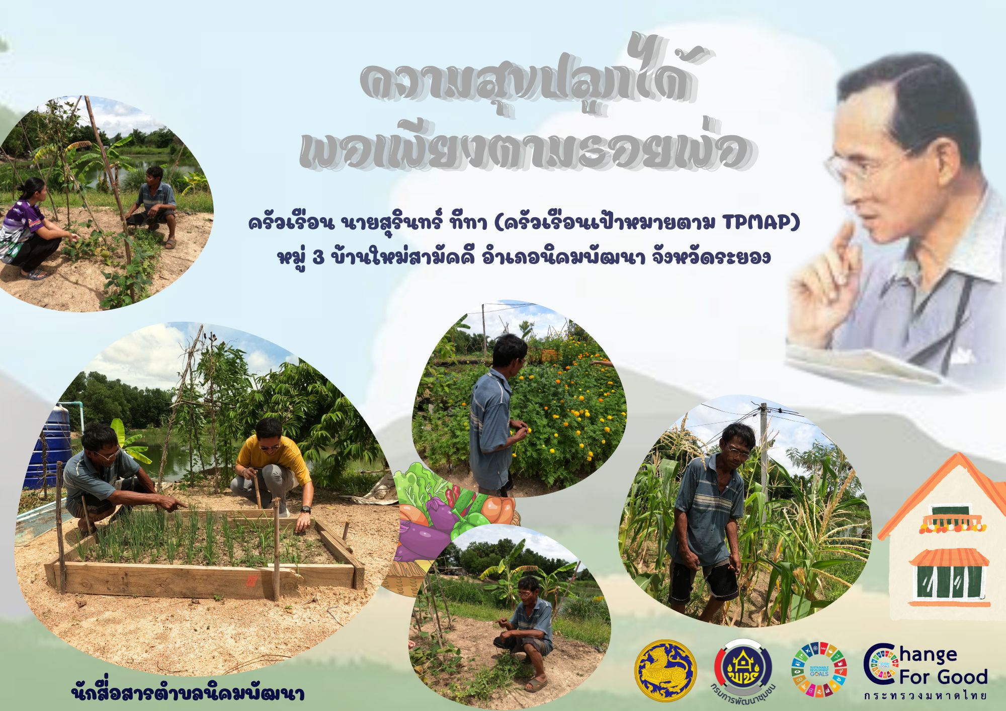 ผลงานของนักสื่อสารสังคมตำบล จังหวัดระยอง ประเภท Infographic