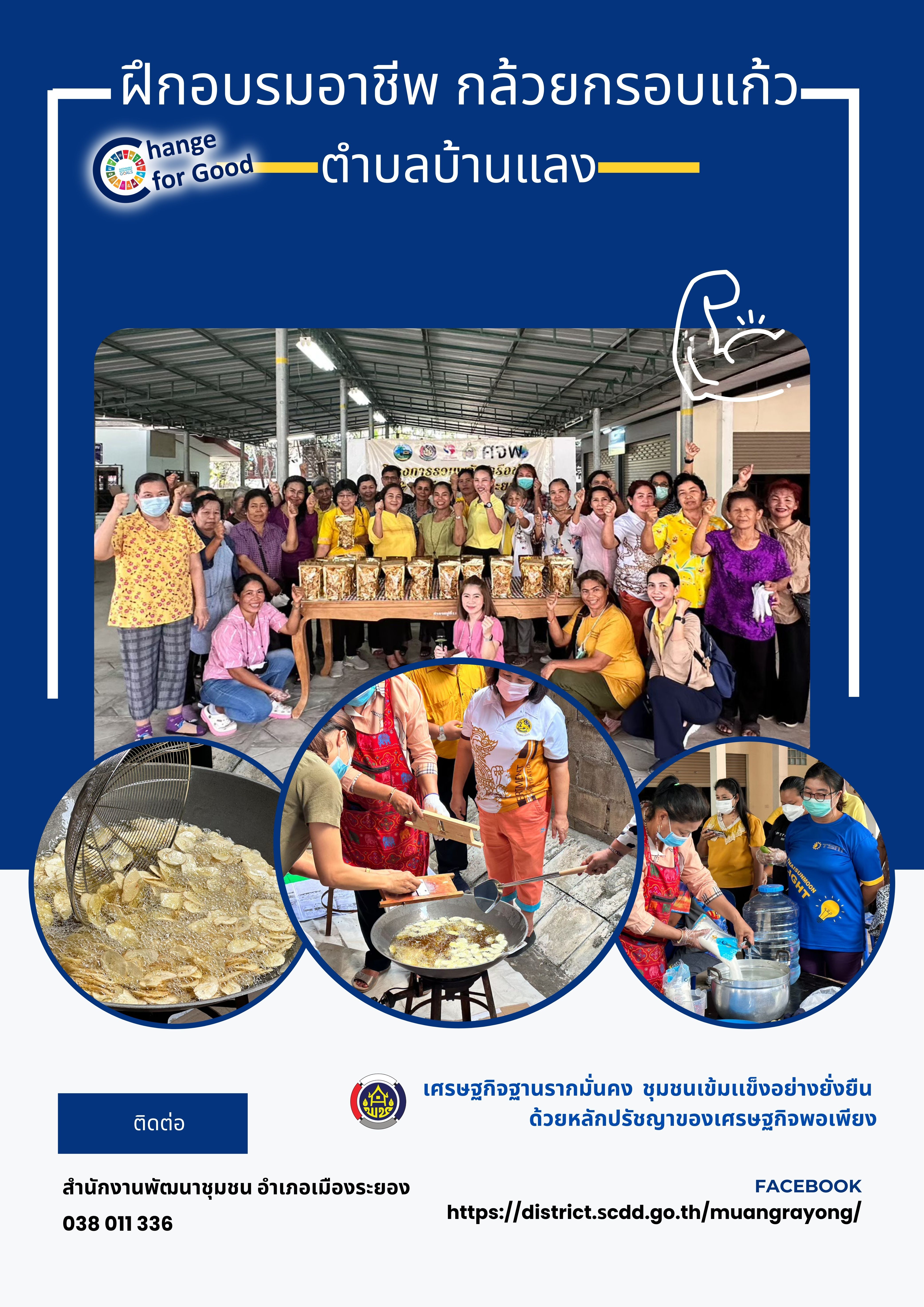 ผลงานของนักสื่อสารสังคมตำบล จังหวัดระยอง ประเภท Infographic