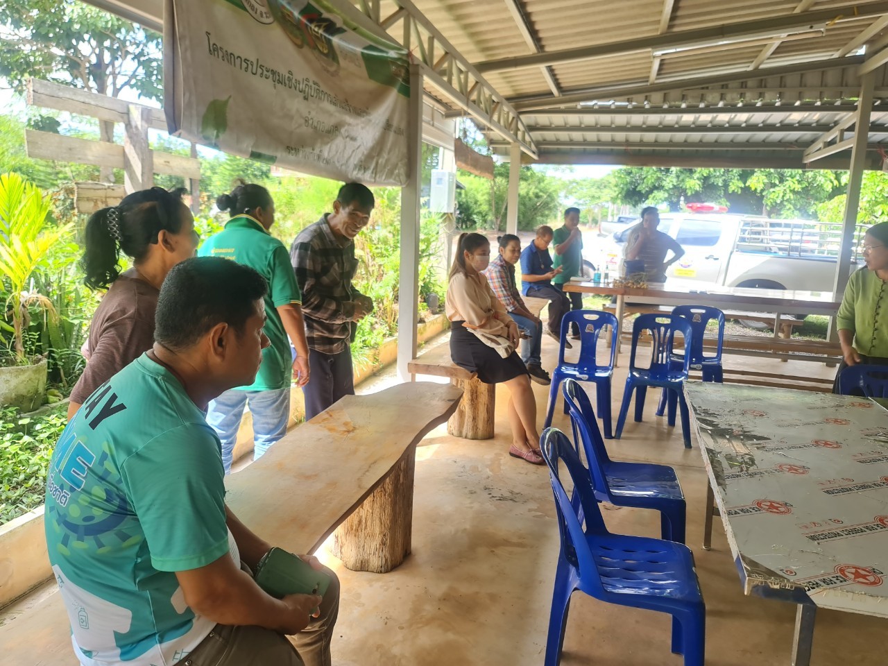 พช.ระยอง ลงพื้นที่ ตำบลห้วยยาง สนับสนุนการนำเสนอผลงานการประกวดสารสนเทศตำบลต้นแบบเพื่อพัฒนาคุณภาพชีวิต ระดับประเทศ ประจำปีงบประมาณ พ.ศ.2566