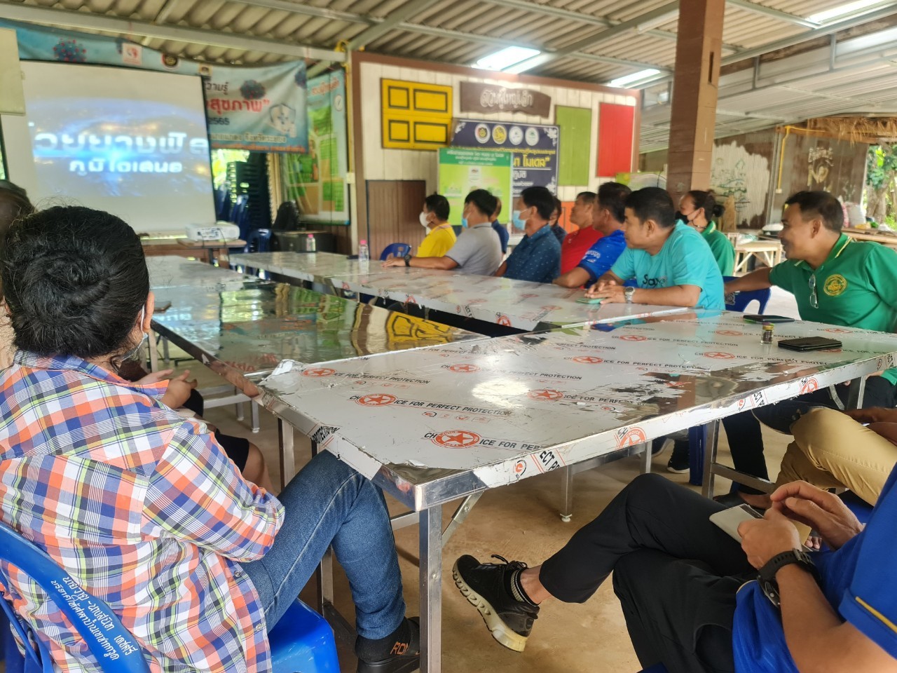 พช.ระยอง ลงพื้นที่ ตำบลห้วยยาง สนับสนุนการนำเสนอผลงานการประกวดสารสนเทศตำบลต้นแบบเพื่อพัฒนาคุณภาพชีวิต ระดับประเทศ ประจำปีงบประมาณ พ.ศ.2566