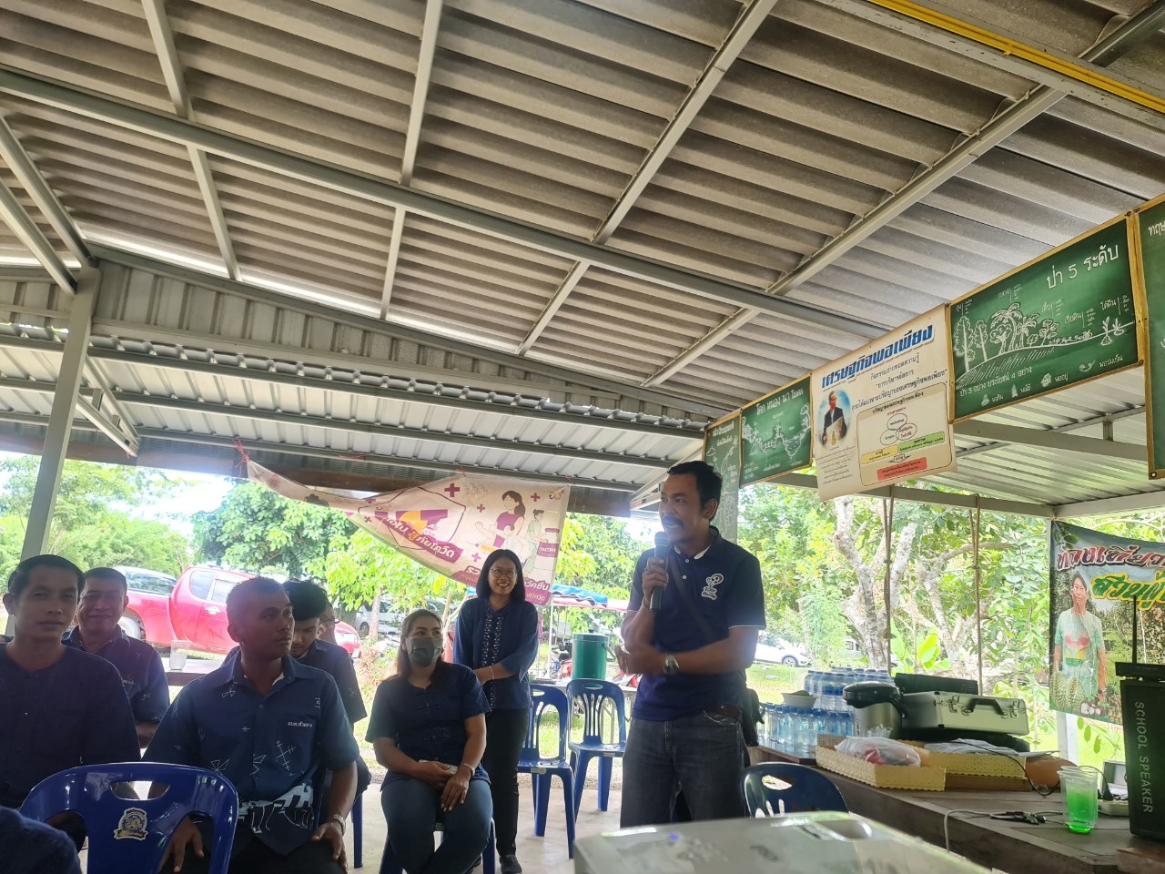 พช.ระยอง ลงพื้นที่ ตำบลห้วยยาง สนับสนุนการนำเสนอผลงานการประกวดสารสนเทศตำบลต้นแบบเพื่อพัฒนาคุณภาพชีวิต ระดับประเทศ ประจำปีงบประมาณ พ.ศ.2566