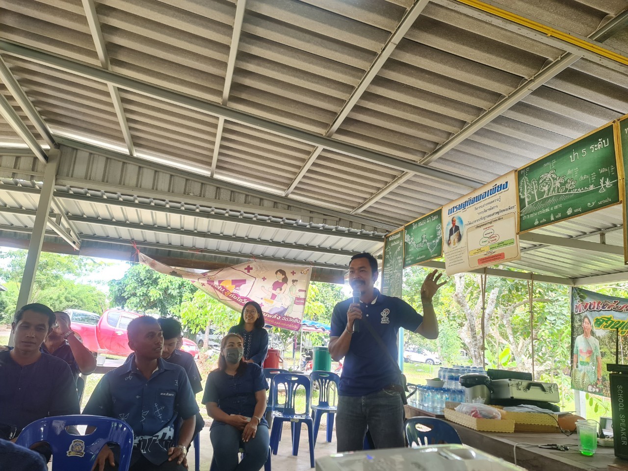 พช.ระยอง ลงพื้นที่ ตำบลห้วยยาง สนับสนุนการนำเสนอผลงานการประกวดสารสนเทศตำบลต้นแบบเพื่อพัฒนาคุณภาพชีวิต ระดับประเทศ ประจำปีงบประมาณ พ.ศ.2566