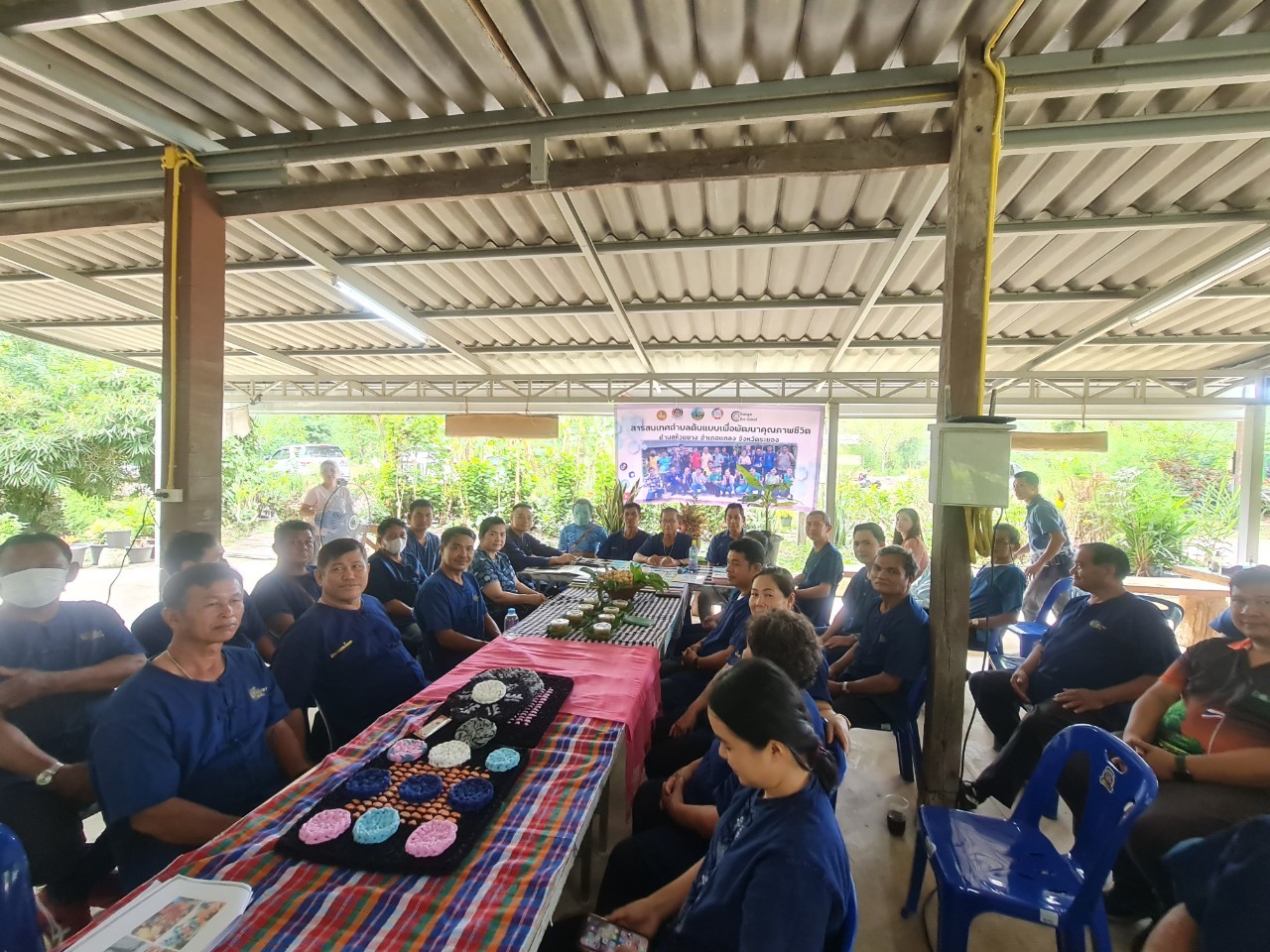 พช.ระยอง ลงพื้นที่ ตำบลห้วยยาง สนับสนุนการนำเสนอผลงานการประกวดสารสนเทศตำบลต้นแบบเพื่อพัฒนาคุณภาพชีวิต ระดับประเทศ ประจำปีงบประมาณ พ.ศ.2566