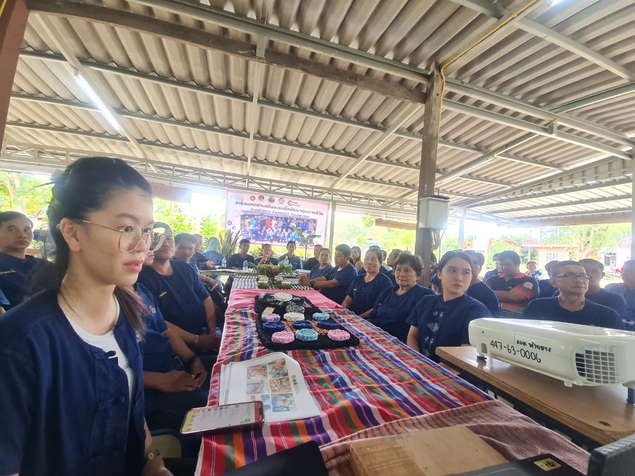 พช.ระยอง ลงพื้นที่ ตำบลห้วยยาง สนับสนุนการนำเสนอผลงานการประกวดสารสนเทศตำบลต้นแบบเพื่อพัฒนาคุณภาพชีวิต ระดับประเทศ ประจำปีงบประมาณ พ.ศ.2566