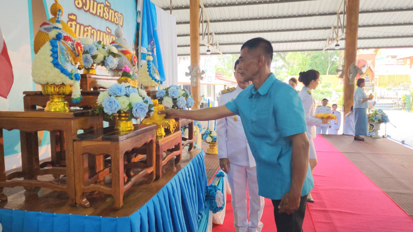 จังหวัดระยอง จัดพิธีมอบเงินพระราชทานขวัญถุงกองทุนแม่ของแผ่นดิน ประจำปี 2566 ภายใต้โครงการ “๙๑ พรรษา ๒๐ ปี กองทุนแม่ของแผ่นดิน ทุนตั้งต้นแห่งความดีงาม ในการป้องกันและแก้ไขปัญหายาเสพติด”