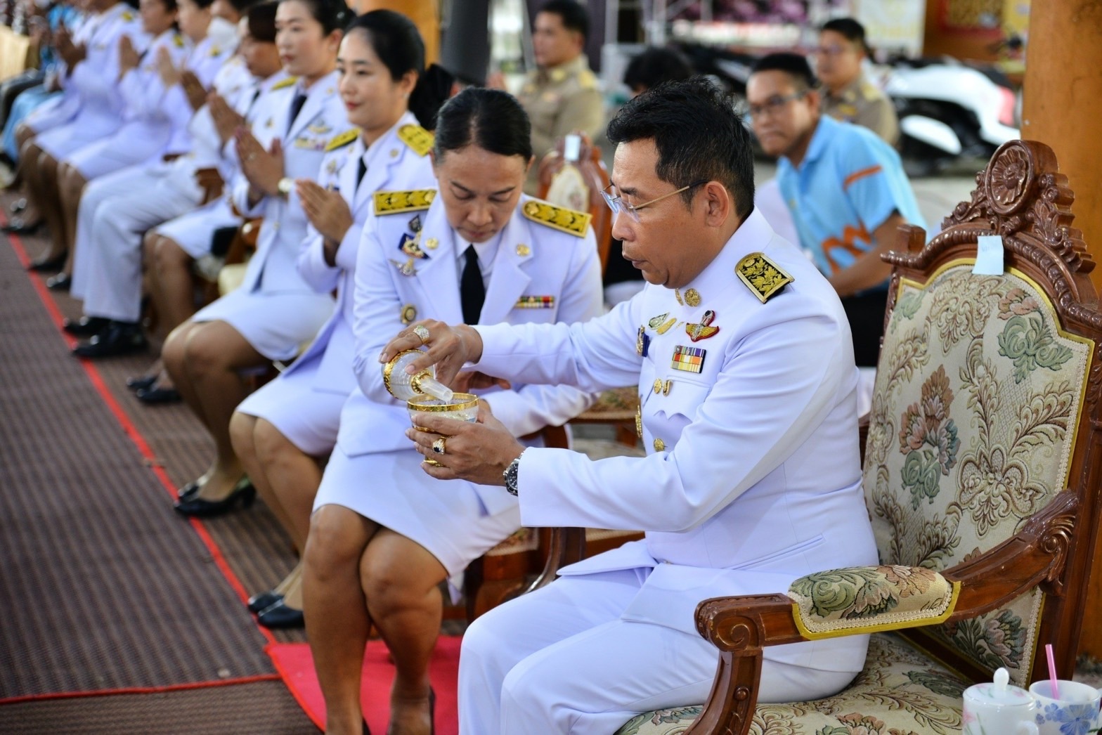 จังหวัดระยอง จัดพิธีมอบเงินพระราชทานขวัญถุงกองทุนแม่ของแผ่นดิน ประจำปี 2566 ภายใต้โครงการ “๙๑ พรรษา ๒๐ ปี กองทุนแม่ของแผ่นดิน ทุนตั้งต้นแห่งความดีงาม ในการป้องกันและแก้ไขปัญหายาเสพติด”