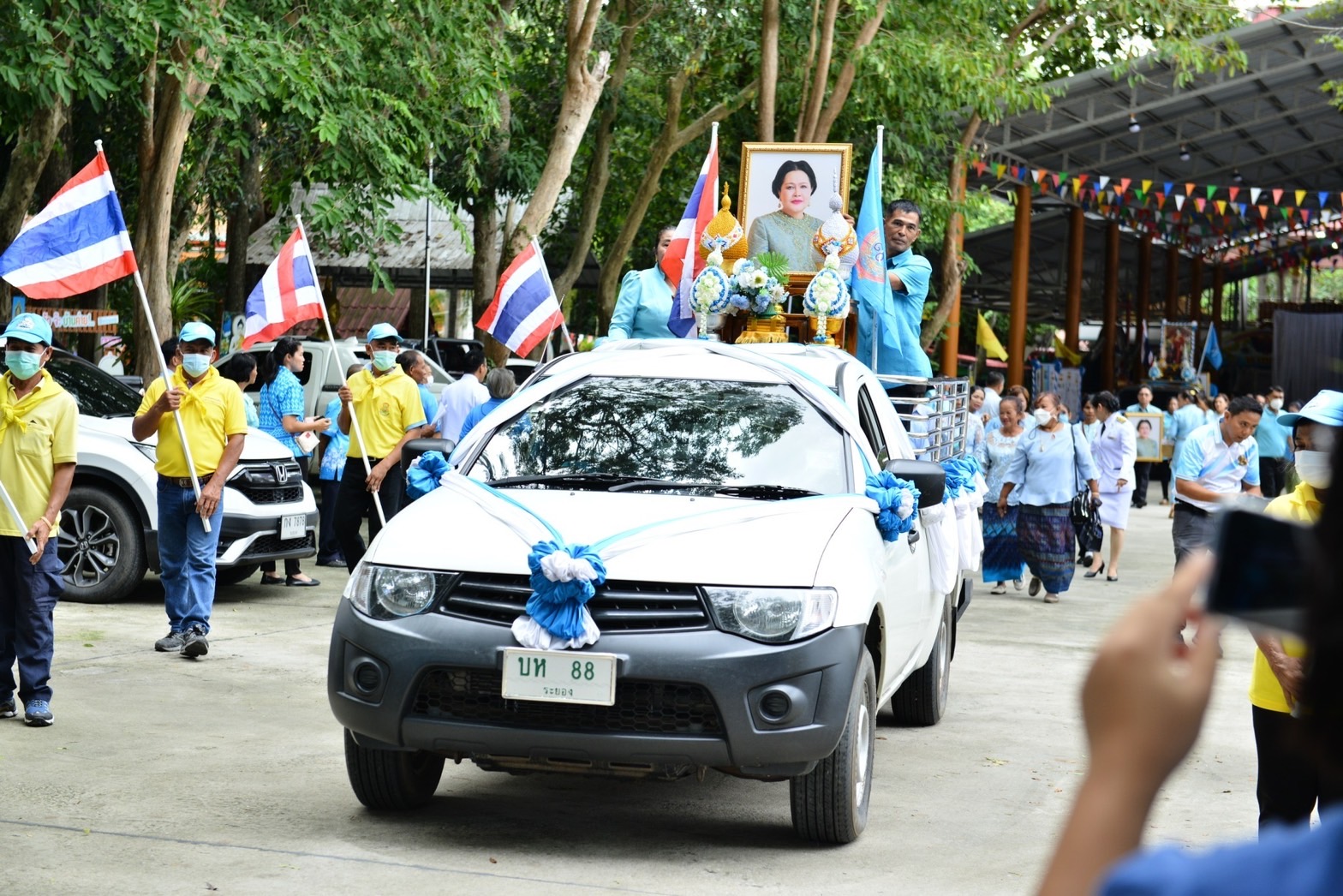 จังหวัดระยอง จัดพิธีมอบเงินพระราชทานขวัญถุงกองทุนแม่ของแผ่นดิน ประจำปี 2566 ภายใต้โครงการ “๙๑ พรรษา ๒๐ ปี กองทุนแม่ของแผ่นดิน ทุนตั้งต้นแห่งความดีงาม ในการป้องกันและแก้ไขปัญหายาเสพติด”