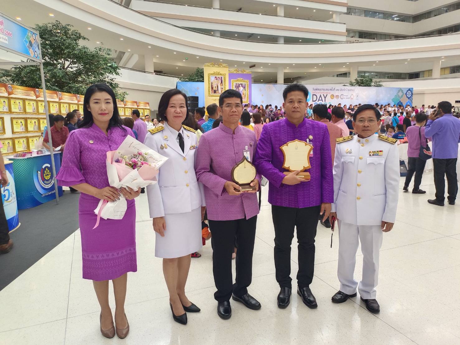 พช.ระยอง เข้าร่วมโครงการแสดงผลสำเร็จของการพัฒนา วันพัฒนาชุมชน ครั้งที่ 12 ปี 2566 (CD DAY 2023)