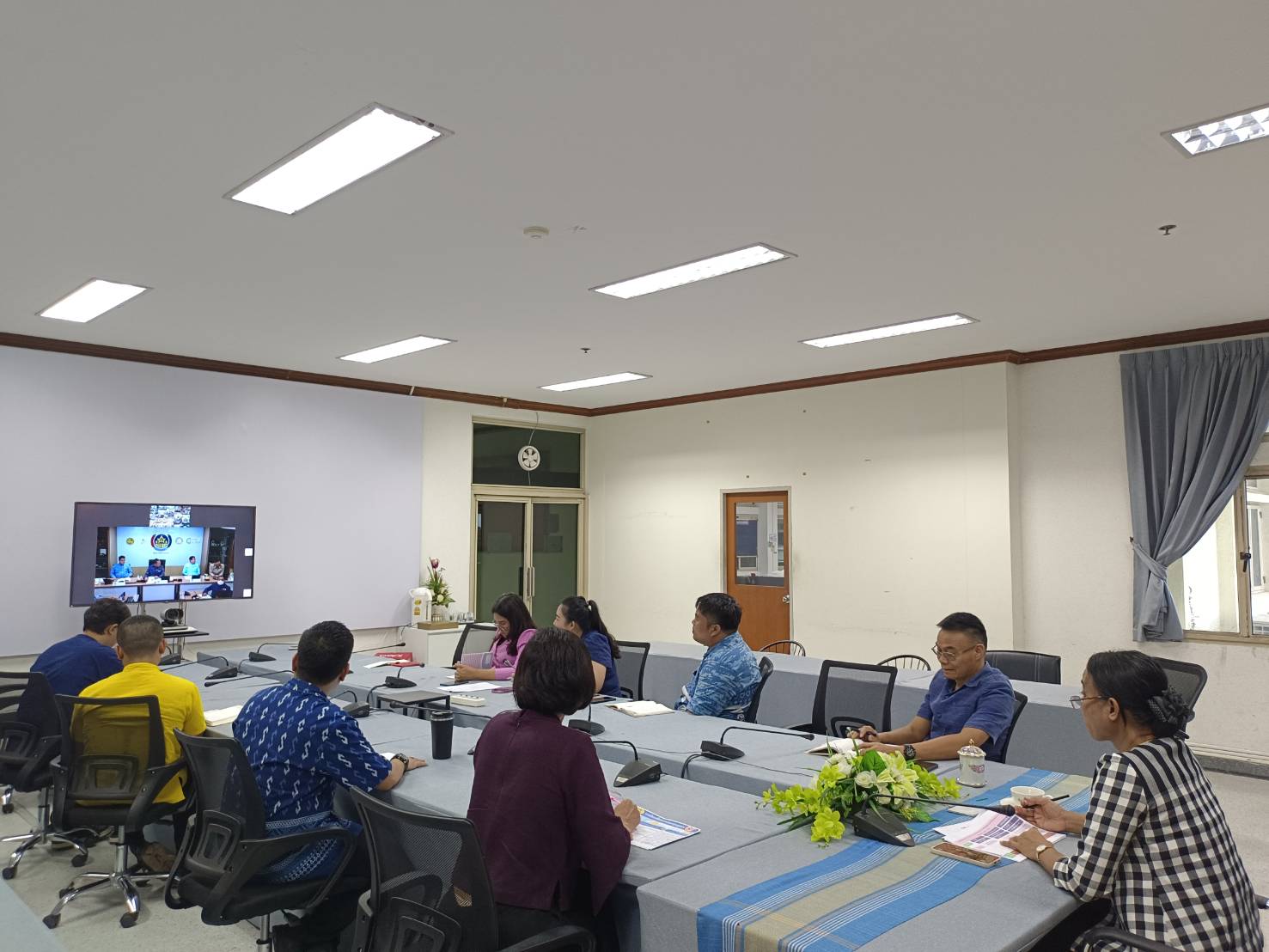 พช.ระยอง เข้าร่วมการประชุมขับเคลื่อนการปฏิบัติงานพัฒนาชุมชน