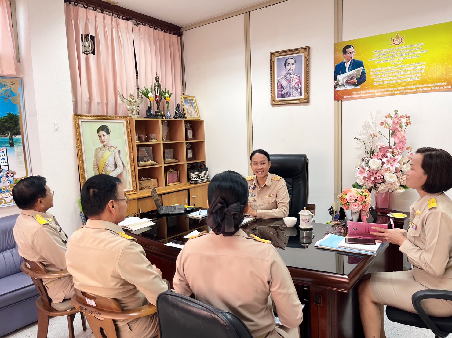 พช.ระยอง ประชุม Morning brief 10 ประเด็นเน้นย้ำของอธิบดีกรมการพัฒนาชุมชนประจำปีงบประมาณ พ.ศ.2567 (ไตรมาส 1)