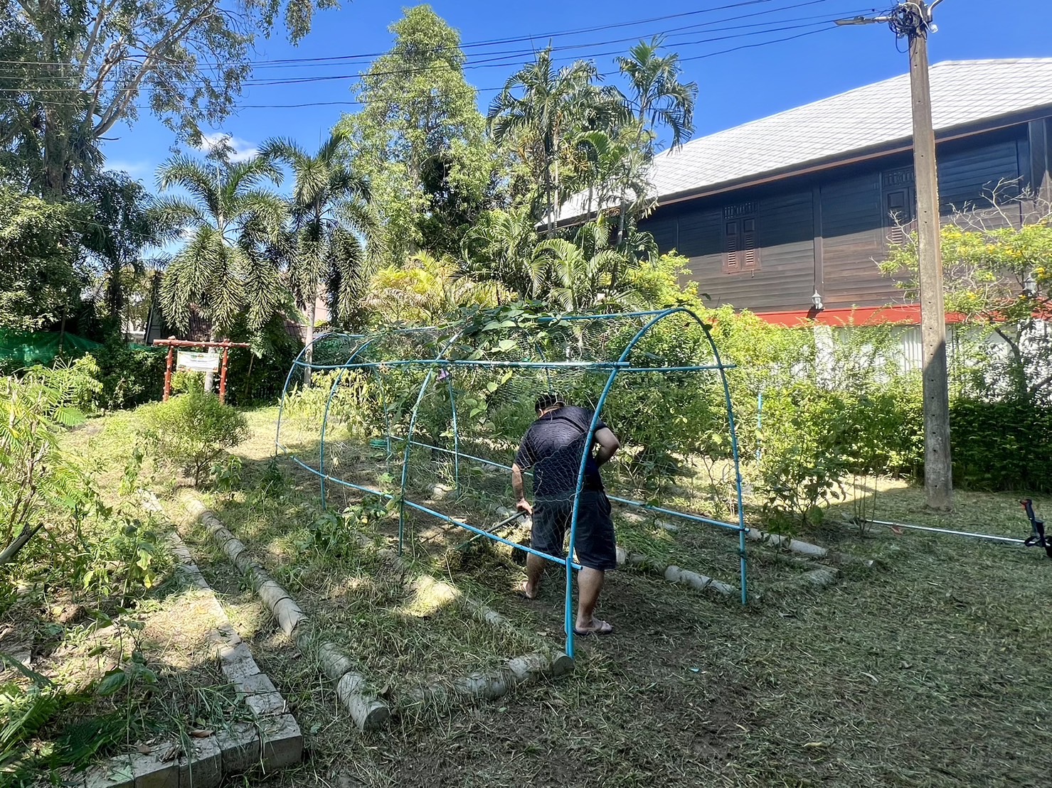 พช.ระยอง ลงพื้นที่ติดตามโครงการ กข.คจ. อ.วังจันทร์ 