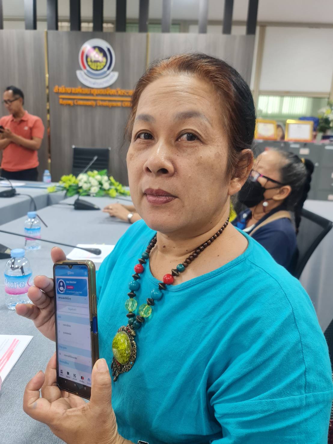 พช.ระยอง ร่วมประชุม เรื่องการส่งเสริมการใช้ผลิตภัณฑ์ OTOP เป็นของขวัญของฝาก ในช่วงเทศกาลปีใหม่ ปี 2567