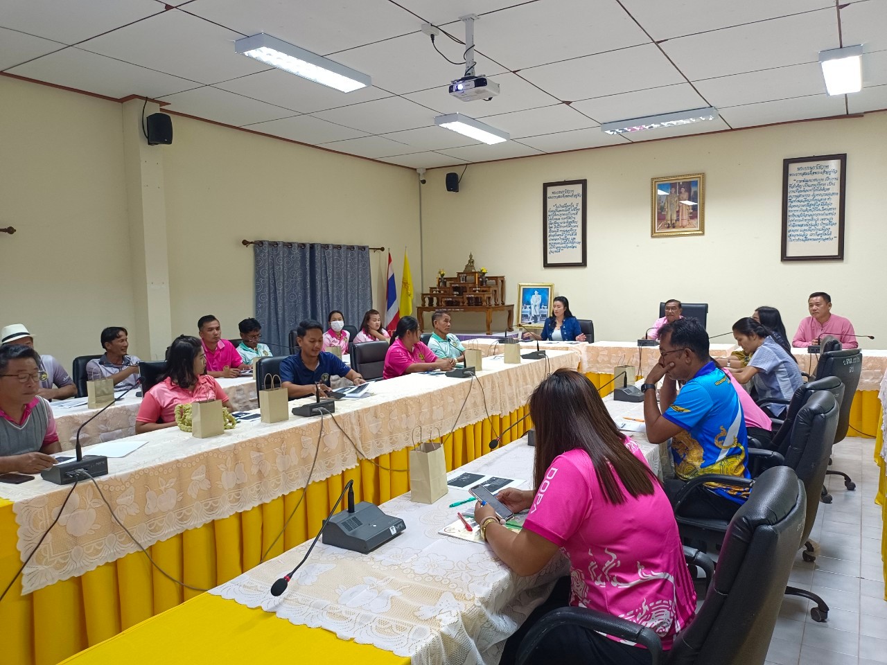 พช.ระยอง ประชุมเชิงปฏิบัติการเตรียมความพร้อมการจัดทำสารสนเทศตำบลต้นแบบเพื่อพัฒนาคุณภาพชีวิต ประจำปีงบประมาณ พ.ศ.2567