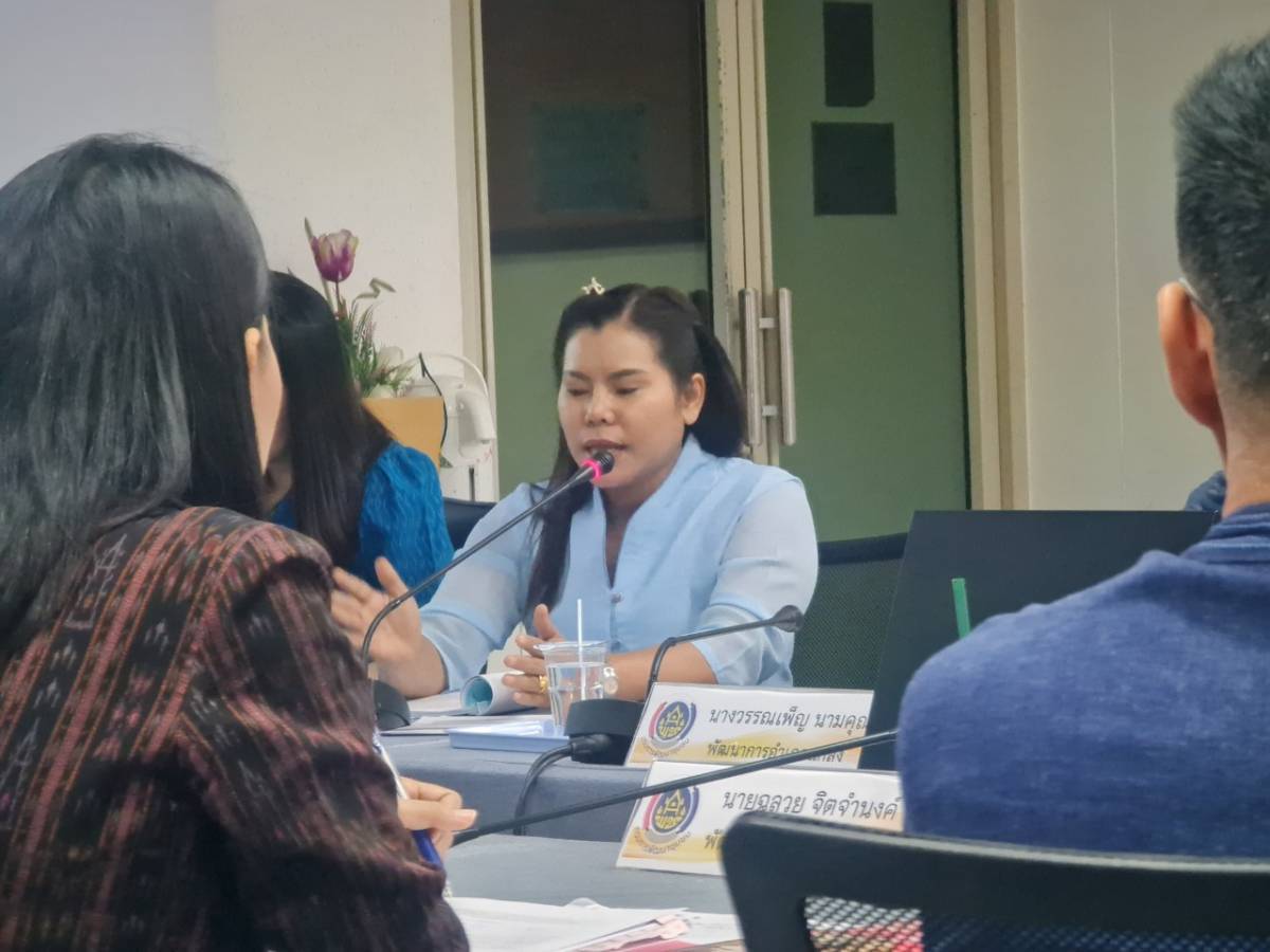 พช.ระยอง ประชุมผู้บริหารและนักวิชาการพัฒนาชุมชน ครั้งที่ 7/2566