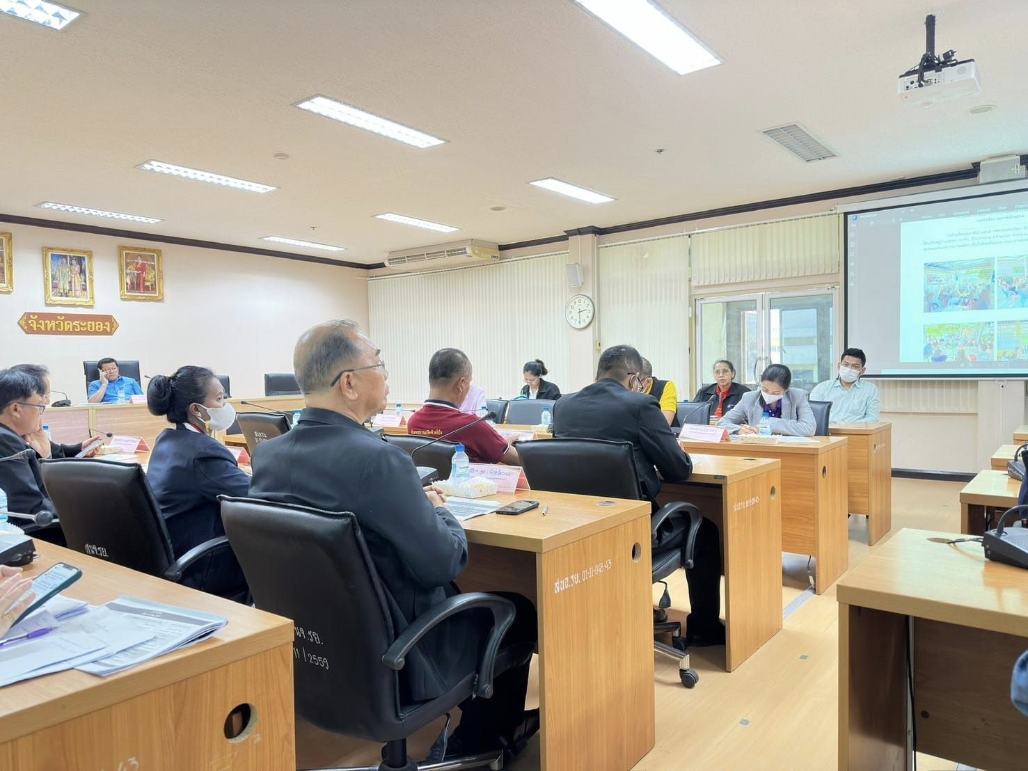 พช.ระยอง ร่วมประชุมคณะกรรมการศูนย์อำนวยการ ป้องกันและปราบปรามยาเสพติด จังหวัดระยอง ครั้งที่ 2/2567 ประจำเดือนกุมภาพันธ์ 2567