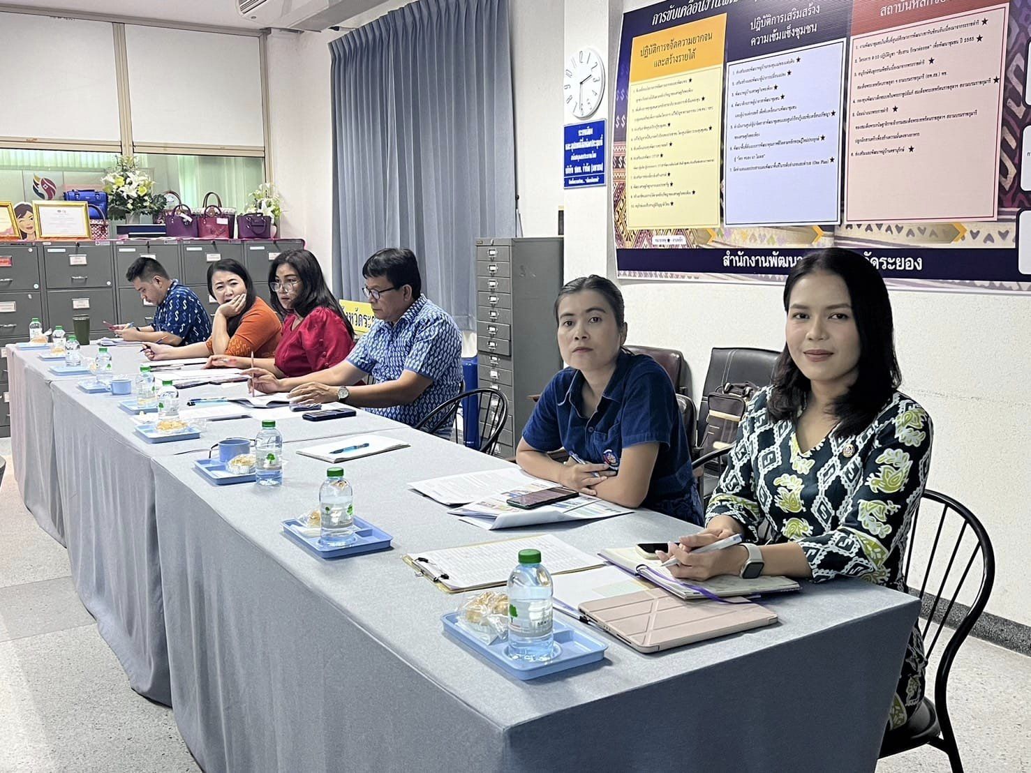 พช.ระยอง ประชุมผู้บริหารและนักวิชาการพัฒนาชุมชน ครั้งที่ 1/2567