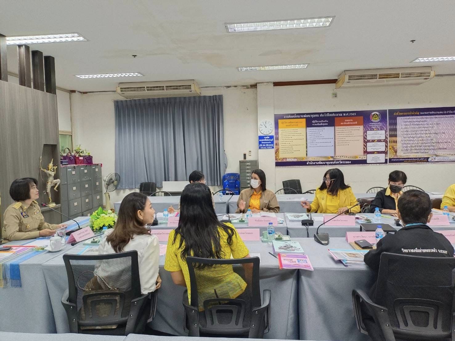 พช.ระยอง เข้าร่วมการประชุมคณะกรรมการ คัดเลือกครอบครัวร่มเย็นและบุคคลดีเด่นด้านการพัฒนาครอบครัวจังหวัดระยอง ประจำปี 2567