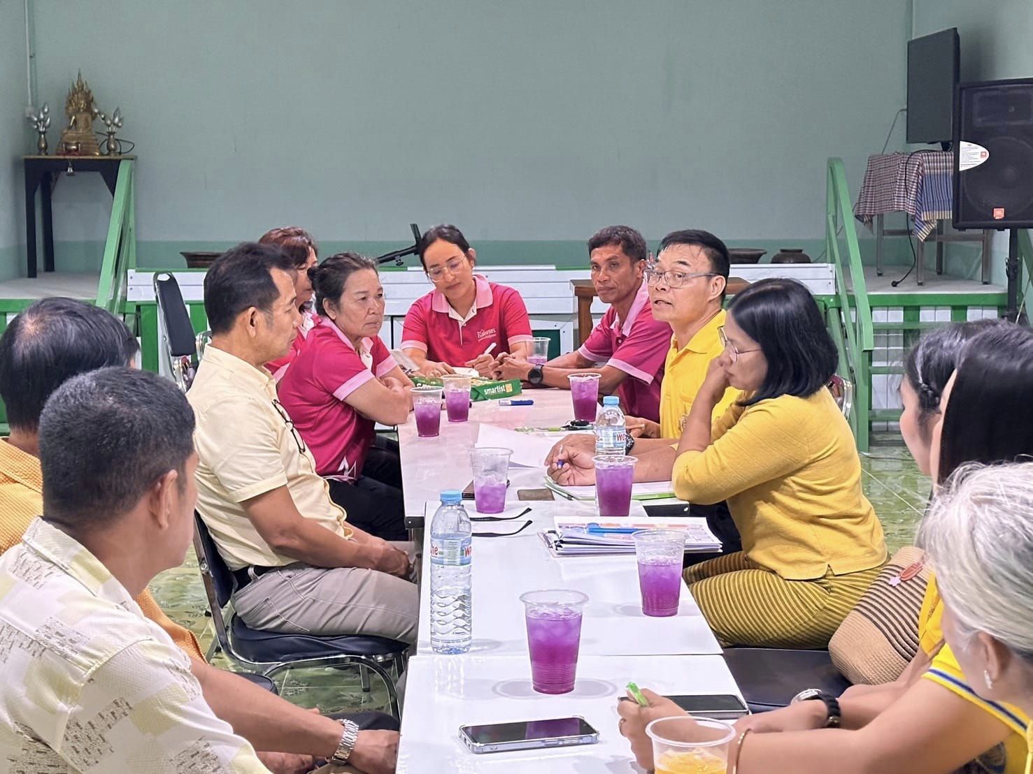 ลงพื้นที่เตรียมความพร้อมในการติดตามของคณะกรรมาธิการติดตาม เสนอแนะ และเร่งรัดการปฏิรูปประเทศ  และการจัดทำและดำเนินการตามยุทธศาสตร์ชาติ วุฒิสภา (กมธ.ตสร.) ในพื้นที่ตำบลห้วยยาง อำเภอแกลง