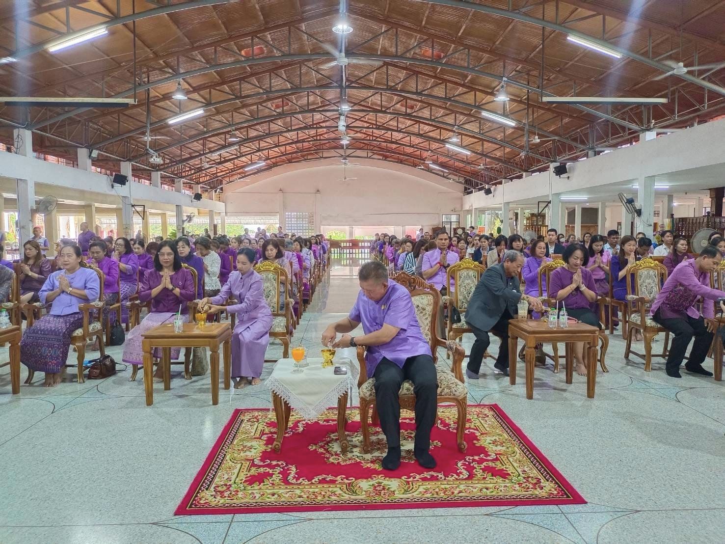 สำนักงานพัฒนาชุมชนจังหวัดระยอง ทอดผ้าป่าสมทบกองทุนพัฒนาเด็กชนบท ในพระราชูปถัมภ์สมเด็จพระเทพรัตนราชสุดาฯ สยามบรมราชกุมารรี ประจำปี 2567