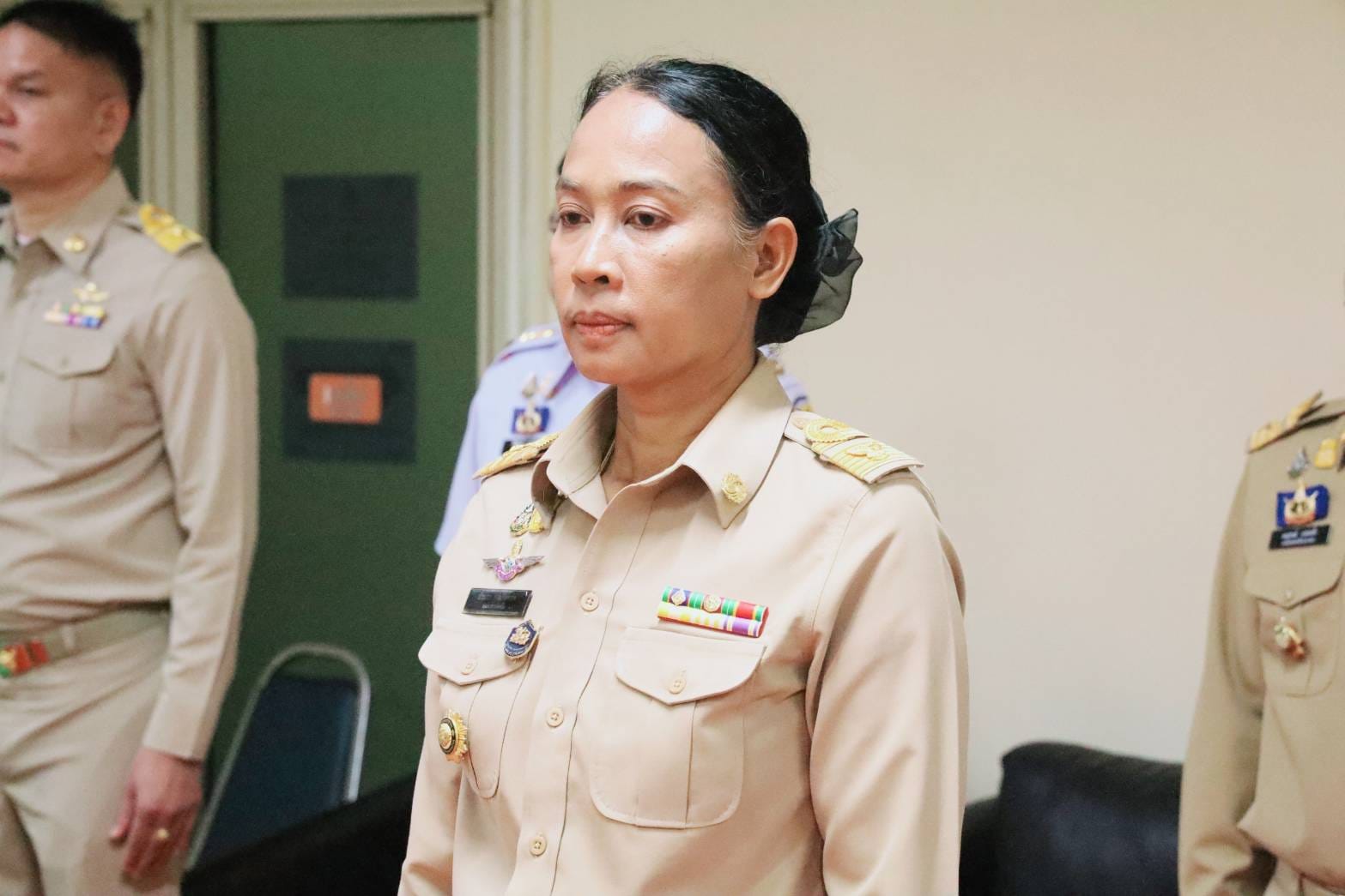 พิธีมอบเครื่องหมาย “รักษาดินแดนยิ่งชีพ”