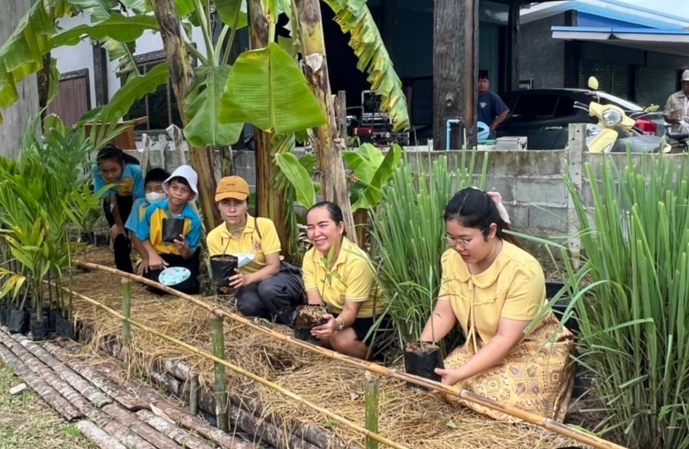 จังหวัดระยอง เปิดโครงการ โคก หนอง นา อารยเกษตร