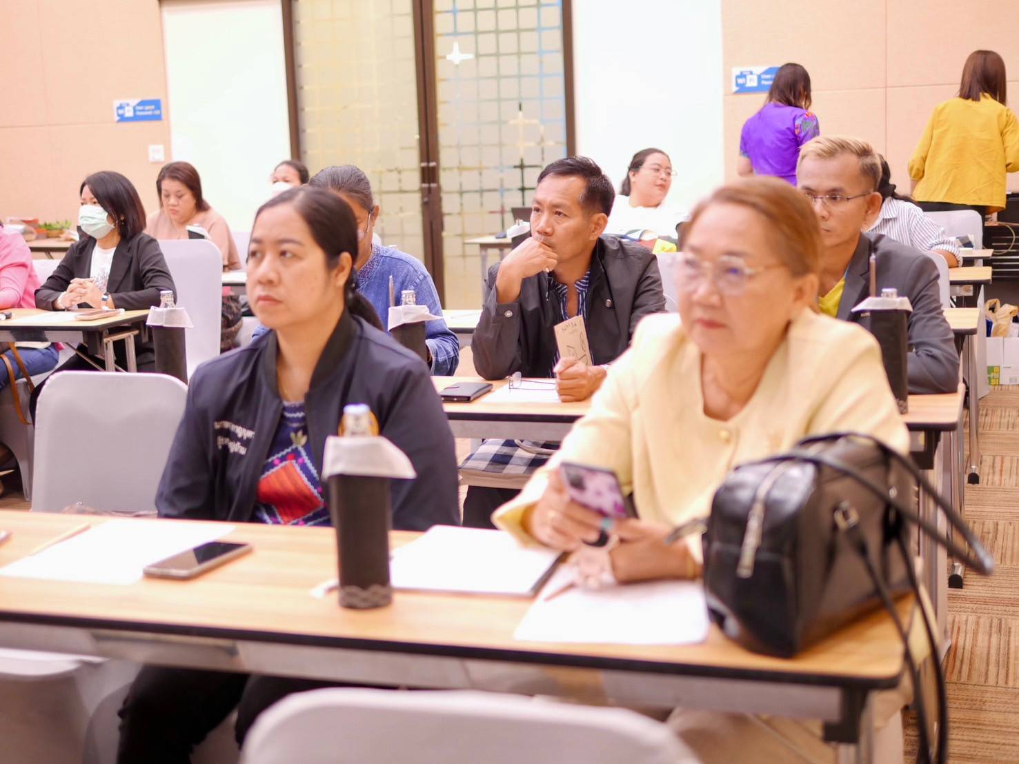 สำนักงานพัฒนาชุมชนจังหวัดระยอง ดำเนินโครงการพัฒนาคุณภาพมาตรฐานผลิตภัณฑ์ OTOP กลุ่มปรับตัวสู่การพัฒนา (Quadrant D)