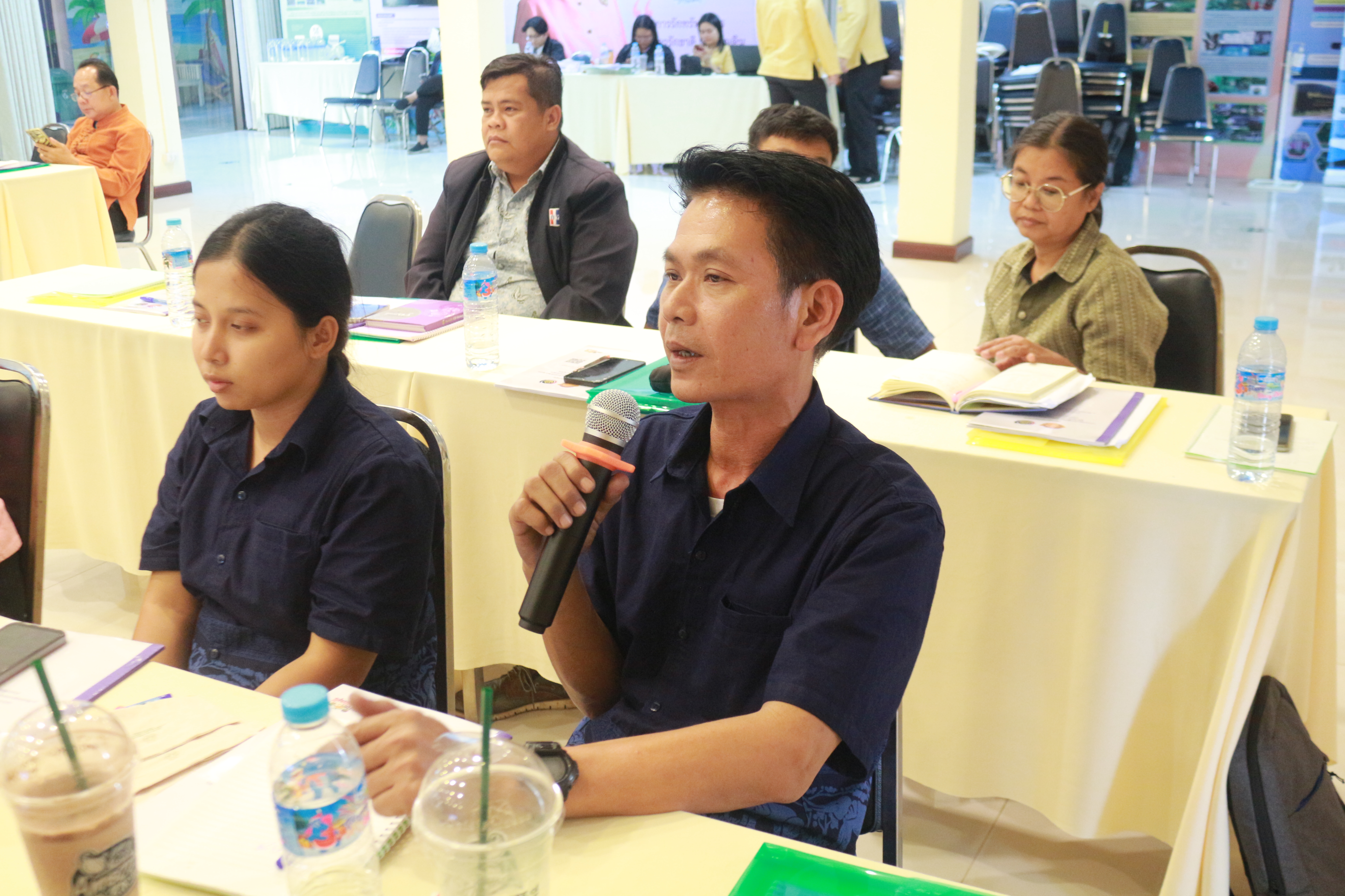 ประชุมเชิงปฏิบัติการพัฒนาศักยภาพเจ้าหน้าที่พัฒนาชุมชน ผู้รับผิดชอบงานการพัฒนาหมู่บ้านคนรักษ์ช้างฯ