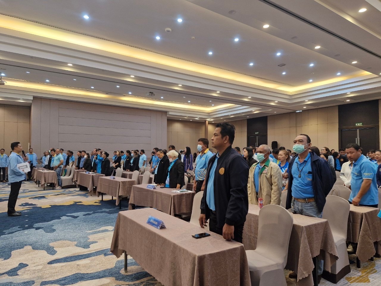 สำนักงานพัฒนาชุมชนจังหวัดระยอง ร่วมกับ คณะกรรมการเครือข่ายกองทุนแม่ของแผ่นดินจังหวัดระยอง และ สำนักงานป้องกันและปราบปรามยาเสพติด ภาค2 (ป.ป.ส.ภาค 2) ดำเนินโครงการ “ประชุมเชิงปฏิบัติการเพื่อพัฒนาศักยภาพหมู่บ้านกองทุนแม่ของแผ่นดิน”