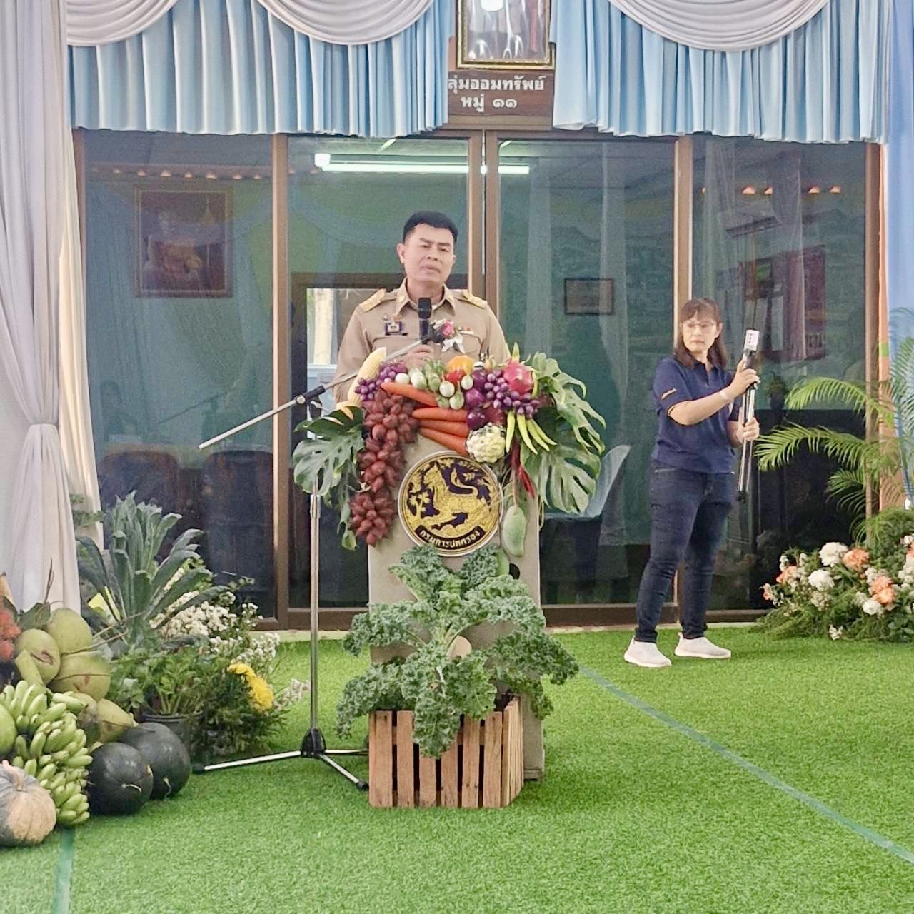 สำนักงานพัฒนาชุมชนจังหวัดระยอง ร่วมเป็นคณะกรรมการพิจารณาคัดเลือกกำนัน ผู้ใหญ่บ้าน ฯลฯ เข้ารับรางวัล ประจำปี 2568