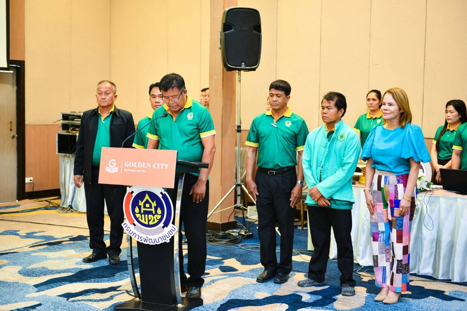 พช. ระยองแสดงพลังขับเคลื่อนงานกลุ่มออมทรัพย์เพื่อการผลิต ในงาน“มหกรรมการออม 51 ปี ทุนชุมชนขับเคลื่อนเศรษฐกิจฐานราก (ระดับภูมิภาค)