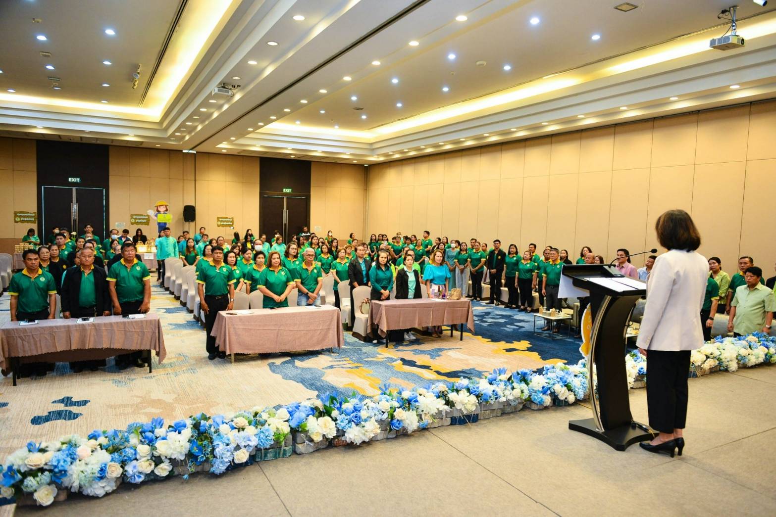 พช. ระยองแสดงพลังขับเคลื่อนงานกลุ่มออมทรัพย์เพื่อการผลิต ในงาน“มหกรรมการออม 51 ปี ทุนชุมชนขับเคลื่อนเศรษฐกิจฐานราก (ระดับภูมิภาค)