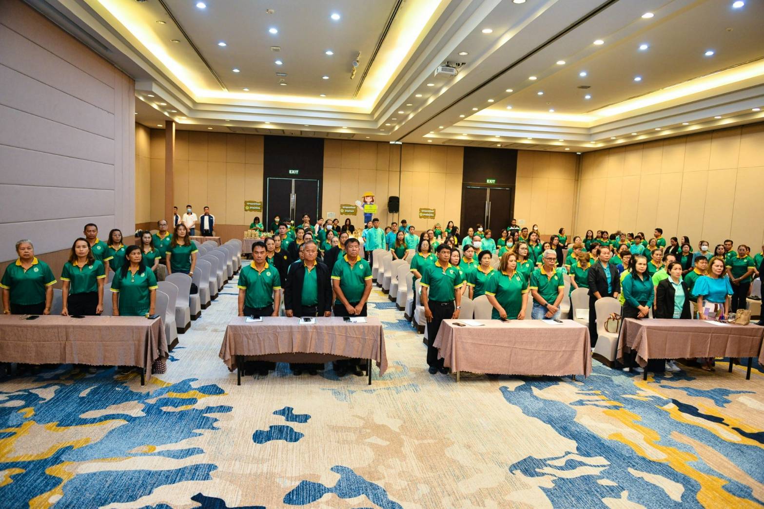 พช. ระยองแสดงพลังขับเคลื่อนงานกลุ่มออมทรัพย์เพื่อการผลิต ในงาน“มหกรรมการออม 51 ปี ทุนชุมชนขับเคลื่อนเศรษฐกิจฐานราก (ระดับภูมิภาค)