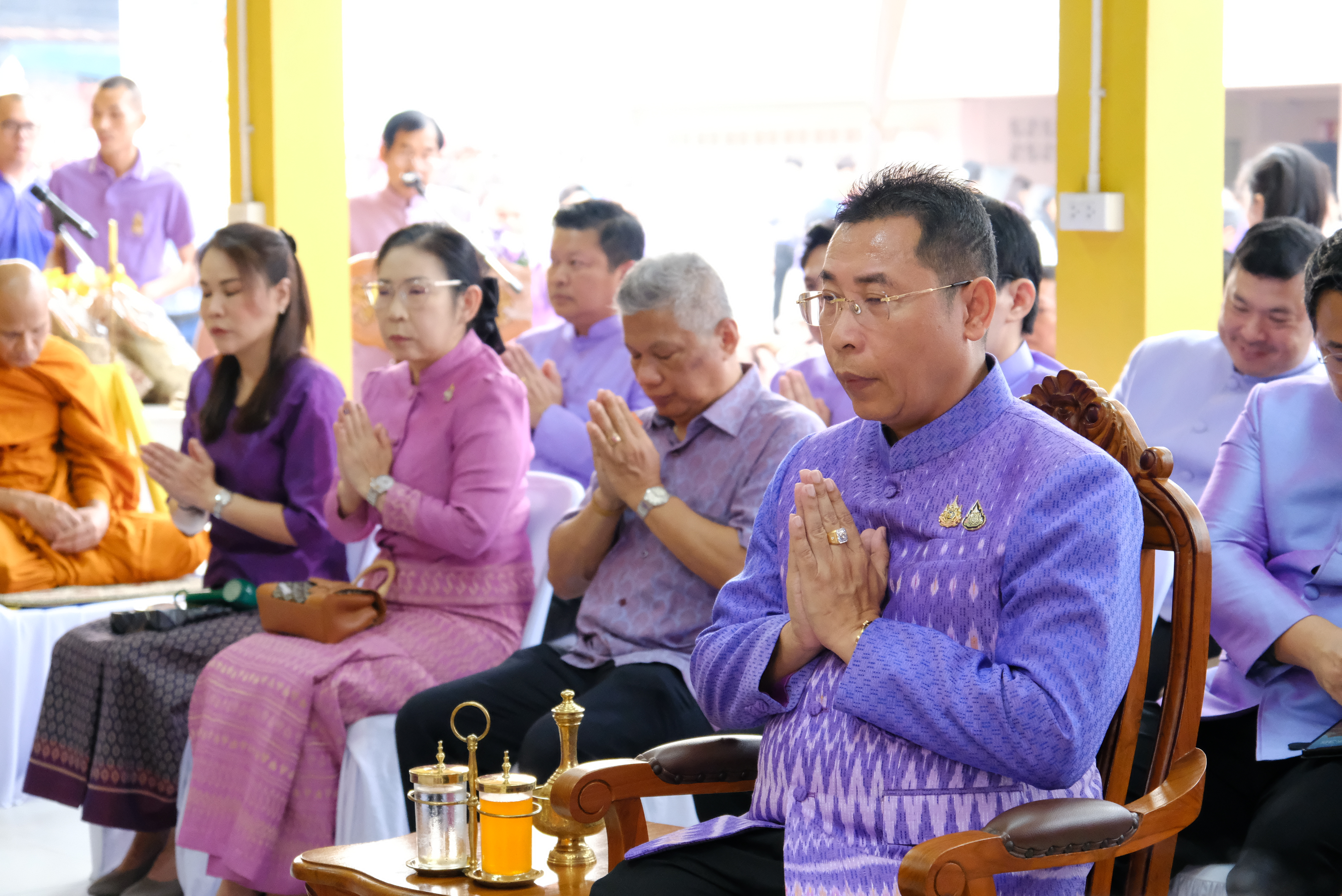 พช.ระยอง ทอดผ้าป่ากองทุนพัฒนาเด็กชุนบท ฯ ปี 2568