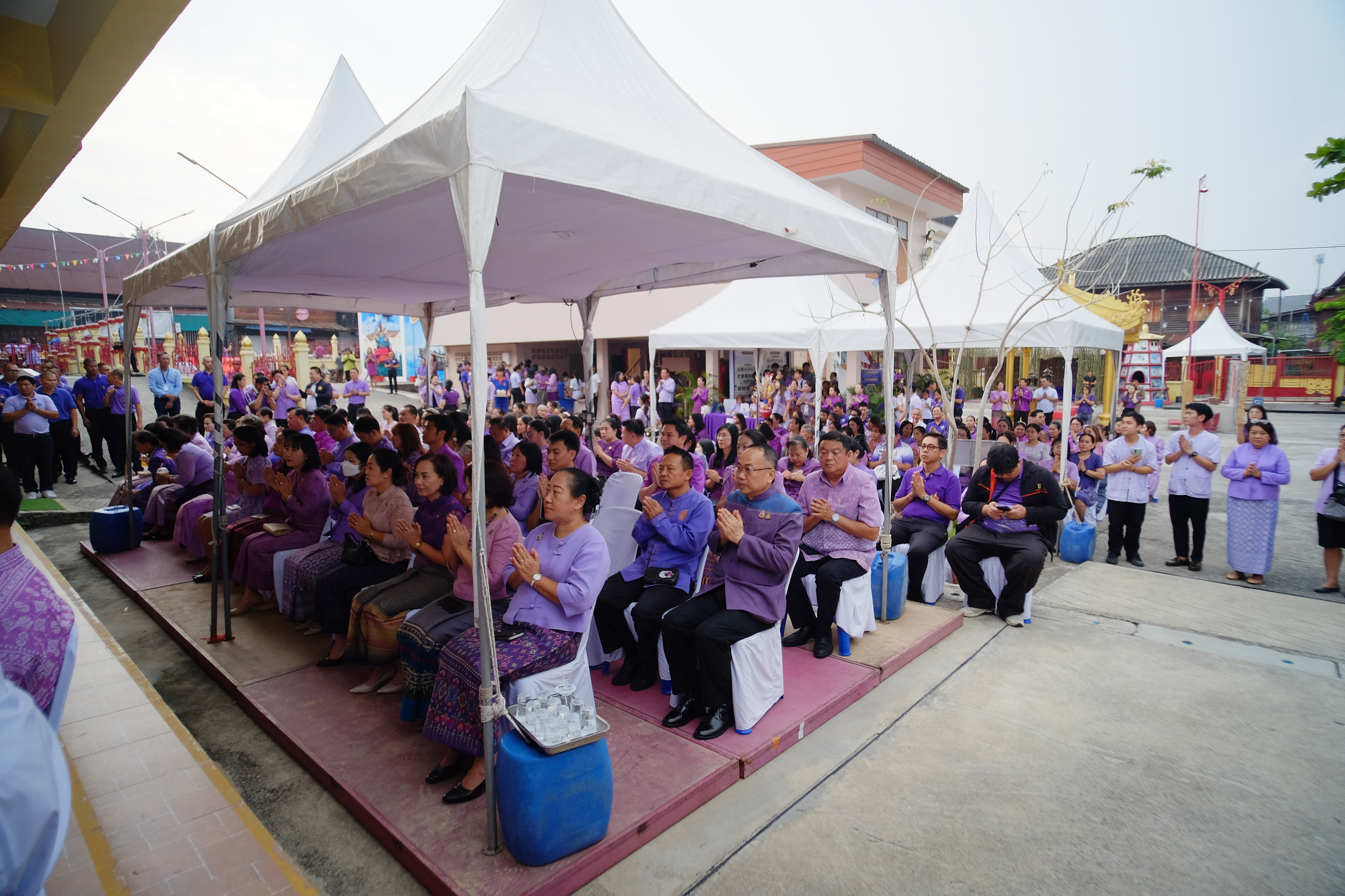 พช.ระยอง ทอดผ้าป่ากองทุนพัฒนาเด็กชุนบท ฯ ปี 2568