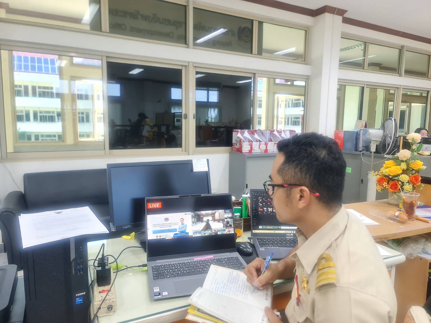 พช.ระยอง เข้าร่วมการฝึกอบรมให้ความรู้เกี่ยวกับระบบรักษาความปลอดภัยคอมพิวเตอร์แม่ข่ายและคอมพิวเตอร์ลูกข่าย (Antivirus) ปีงบประมาณ พ.ศ. 2568