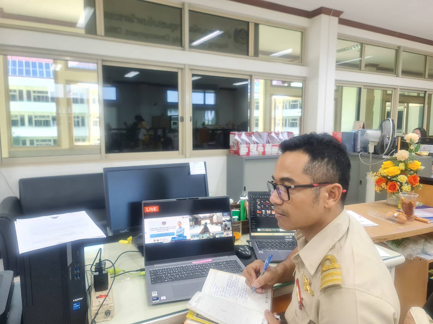 พช.ระยอง เข้าร่วมการฝึกอบรมให้ความรู้เกี่ยวกับระบบรักษาความปลอดภัยคอมพิวเตอร์แม่ข่ายและคอมพิวเตอร์ลูกข่าย (Antivirus) ปีงบประมาณ พ.ศ. 2568