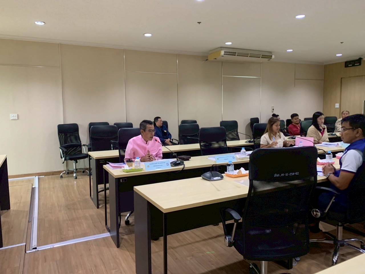 พช.ระยอง ร่วมประชุมคณะกรรมการคัดเลือกหมวดชุดรักษาความปลอดภัยหมู่บ้าน (ชรบ.) ดีเด่น ประจำปีงบประมาณ พ.ศ. 2568 ระดับจังหวัด