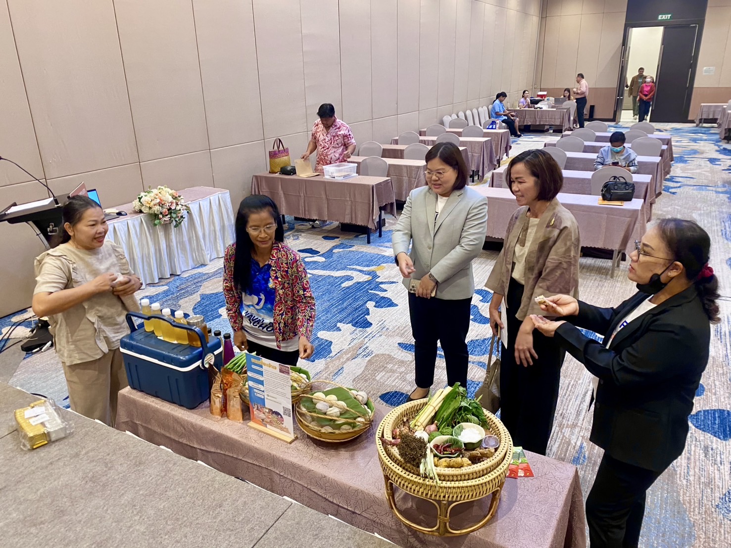 สำนักงานพัฒนาชุมชนจังหวัดระยอง จัดกิจกรรมโครงการส่งเสริมการสร้างรายได้จากกิจการอาหารปลอดภัย ประจำปีงบประมาณ พ.ศ. 2568